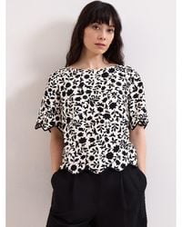 Phase Eight - Abi Printed Top - Lyst