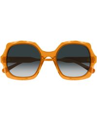 Chloé - 53mm Square Sunglasses - Lyst
