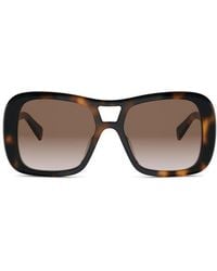 Celine - Triomphe 55Mm Gradient Pilot Sunglasses - Lyst
