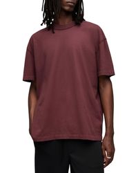 AllSaints - Isac Cotton T-shirt - Lyst