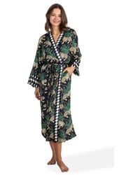 Printfresh - Eco Satin Robe - Lyst