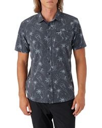O'neill Sportswear - Trvlr Traverse Floral Print Upf 50+ Button-up Shirt - Lyst