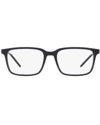 Dolce & Gabbana - 55Mm Rectangular Optical Glasses - Lyst