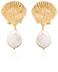 Sequin - Vittoria Drop Earrings - Lyst