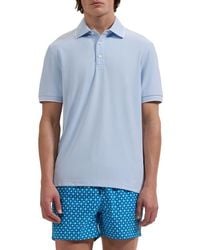 Bugatchi - Performance Tipped Polo - Lyst