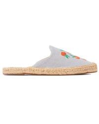 Soludos - The Smoking Mule Embroidery Espadrille - Lyst