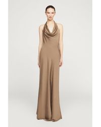 Halston - Sid Satin Gown - Lyst