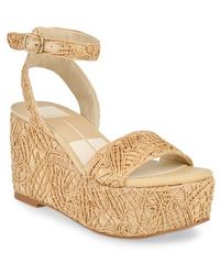 Dolce Vita - Talisa Platform Wedge Ankle Strap Sandal - Lyst