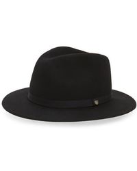 Brixton - Messer Packable Wool Fedora - Lyst