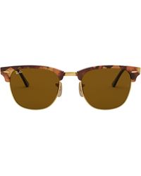 Ray-Ban - Classic Clubmaster 49mm Square Sunglasses - Lyst