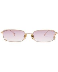 DEZI - Hooked 54Mm Rectangular Sunglasses - Lyst