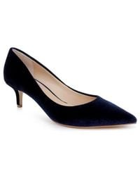 Badgley Mischka - Enola Pointed Toe Kitten Heel Pump - Lyst