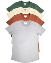 Dapper Boi - Drop-Cut Crew Neck 4-Pack 2.0 - Lyst