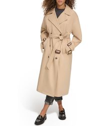 Levi's - Belted Long Trench Coat - Lyst