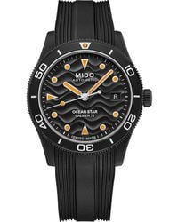 MIDO - Ocean Star Automatic Rubber Strap Watch, 39Mm - Lyst