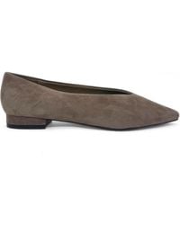 Amie Rafa - Riley Suede Ballet Flats - Lyst