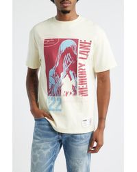 Memory Lane - Runnin' Past Cotton Jersey Graphic T-Shirt - Lyst