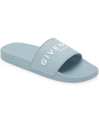 Givenchy - Logo Slide Sandal - Lyst