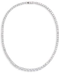Nordstrom - Graduated Cubic Zirconia Collar Necklace - Lyst