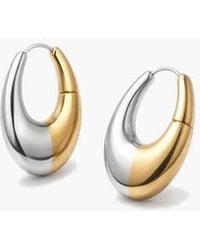 Yoj - Charlotte X Eclipse Midi Hoops - Lyst