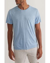 Marine Layer - Heathered Hemp & Cotton T-shirt - Lyst