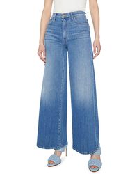 Mother - The Undercover High Waist Wide Leg Jeans - Lyst