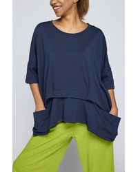 Luukaa - Solene Layered Jersey Tunic - Lyst