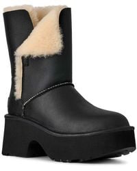 UGG - Esmee Leather Cuffable Tall Boot - Lyst