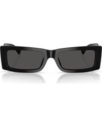 Jimmy Choo - Lennon 54Mm Polarized Rectangular Sunglasses - Lyst