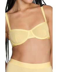 CUUP - The Balconette Mesh Underwire Bra - Lyst