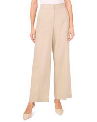 Halogen® - Linen Blend Crop Wide Leg Pants - Lyst
