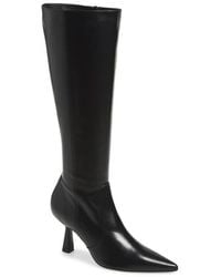 Stuart Weitzman - Stuart Sculpt Pointy Toe Knee High Boot 75 - Lyst