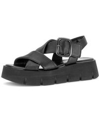 Gabor - Ankle Strap Platform Sandal - Lyst