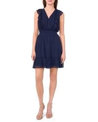 Halogen® - Ruffle Detail Sleeveless Dress - Lyst