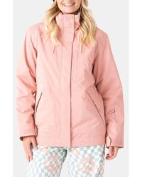 Roxy - Billie Water Resistant Hooded Insulated Jacket - Lyst