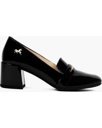 Cavalinho - Enchante Block Heel Patent Leather Loafers - Lyst