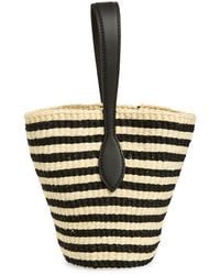 Liffner - Single Handle Straw Basket Tote - Lyst