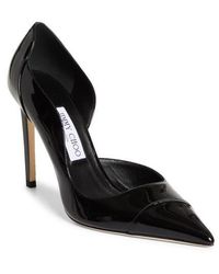 Jimmy Choo - Brigitte Pointed Toe Half D'Orsay Pump - Lyst