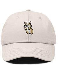 Alix - Leaping Corgi Embroidered Cap - Lyst