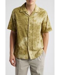 NN07 - Julio 5392 Eyelet Camp Shirt - Lyst