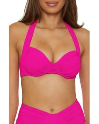 Becca - Color Code Underwire Bikini Top - Lyst