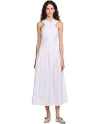 Sandro - Wrap Maxi Dress - Lyst