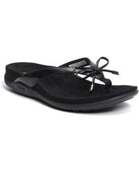 Strive - Island Ii Bow Water Resistant Thong Slide Sandal - Lyst