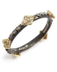 Armenta - Old World Crivelli Diamond Stack Ring - Lyst