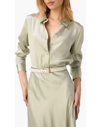 Cami NYC - Crosby Silk Charmeuse Button-Up Shirt - Lyst