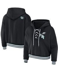 Eagles lace hotsell up hoodie