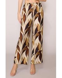 MELLODAY - Floral Print Ankle Pants - Lyst