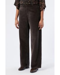 Marina Rinaldi - Medea Wide Leg Corduroy Pants - Lyst