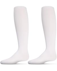 Memoi - 2 Pair Pack Essentials Nylon Tights - Lyst