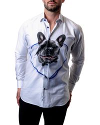 Maceoo - Fibonacci Good Boy Contemporary Fit Button-up Shirt At Nordstrom - Lyst